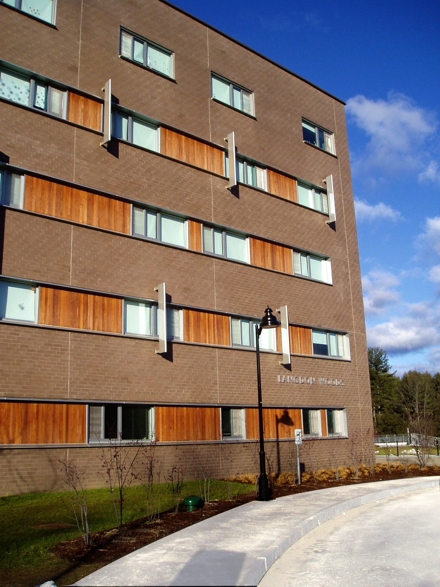 First LEED Gold Certified Residence Hall in New Hampshire. Plymouth State University, Langdon Woods